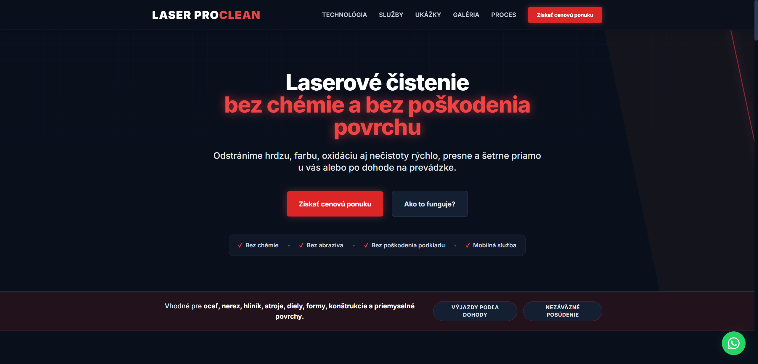 LaserProClean — industrial laser cleaning