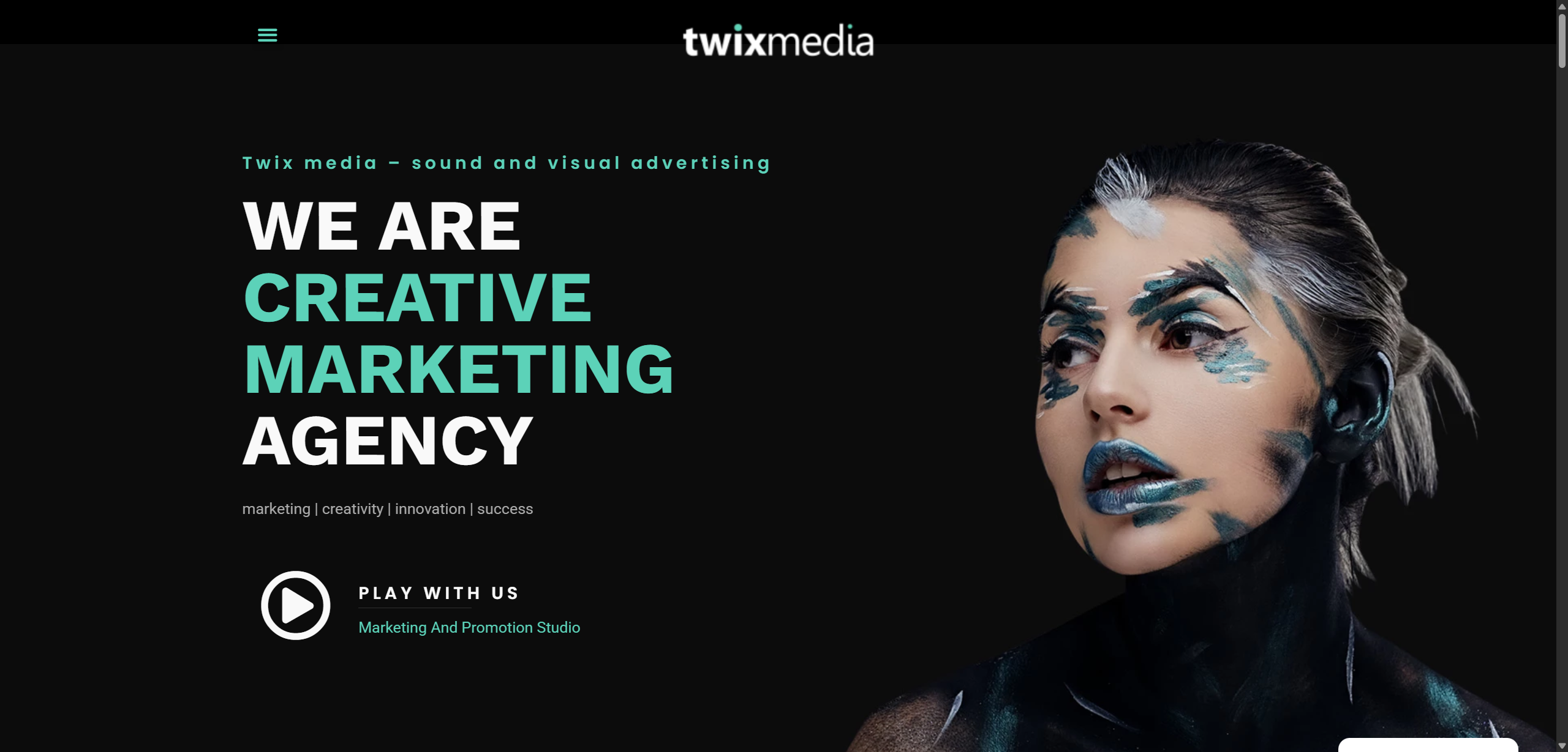 Twix Media — digital agency website